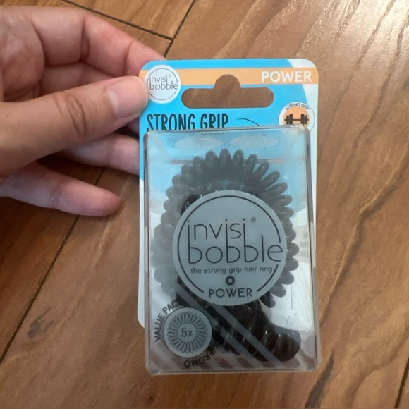 Invisibobble Traceless Hair Ring Lot 5 Pack Black Clear Brown Ponytail 26 pieces - Picture 2 of 6